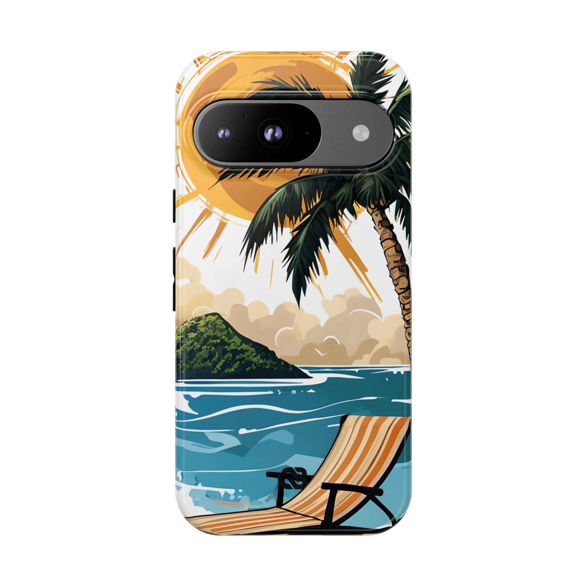 Radiant Coast Solitude · Tough Phone Case for Google Pixel