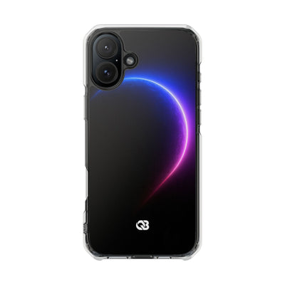 Luminous Eclipse · Clear Impact Magnetic Phone Case for iPhone · Black