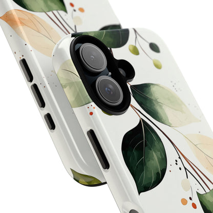 Greenberry Branch iPhone 16 Case - Tough