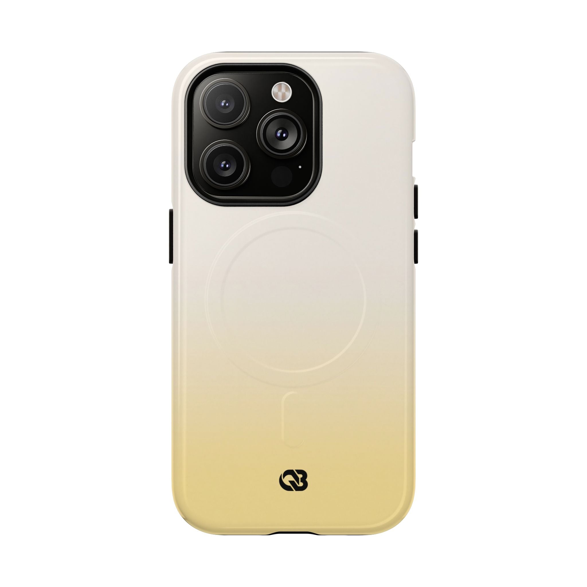 Yellow Tough 2.0 Magsafe Phone Case for iPhone - Bleached Citron Haze