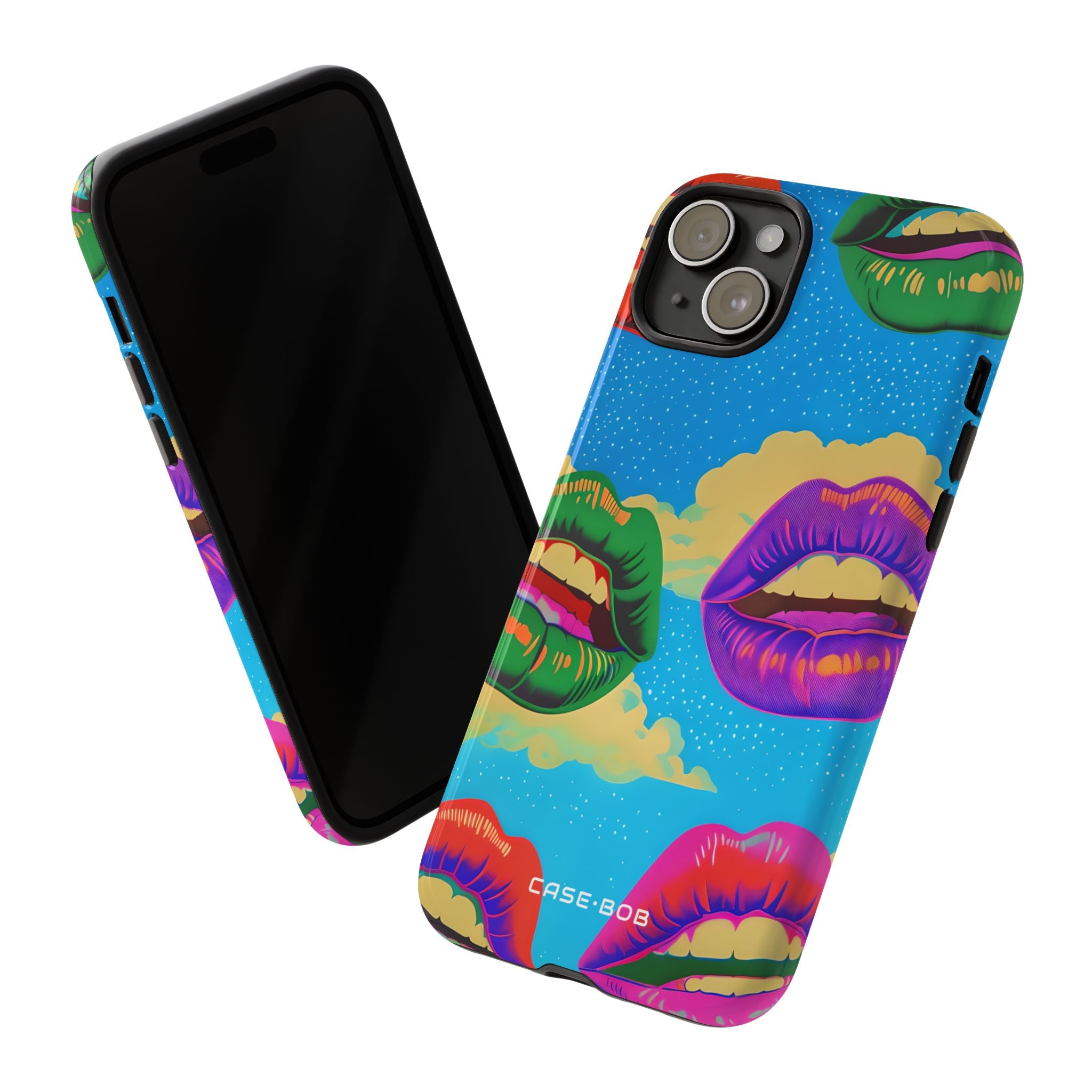 Colorful Lipscape iPhone 15 Plus Case - Tough