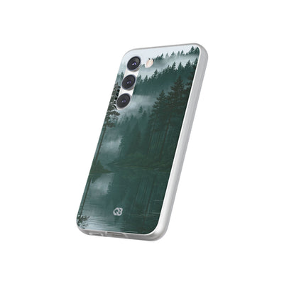 Green Lite Phone Case for Samsung - Misty Evergreen Mirror