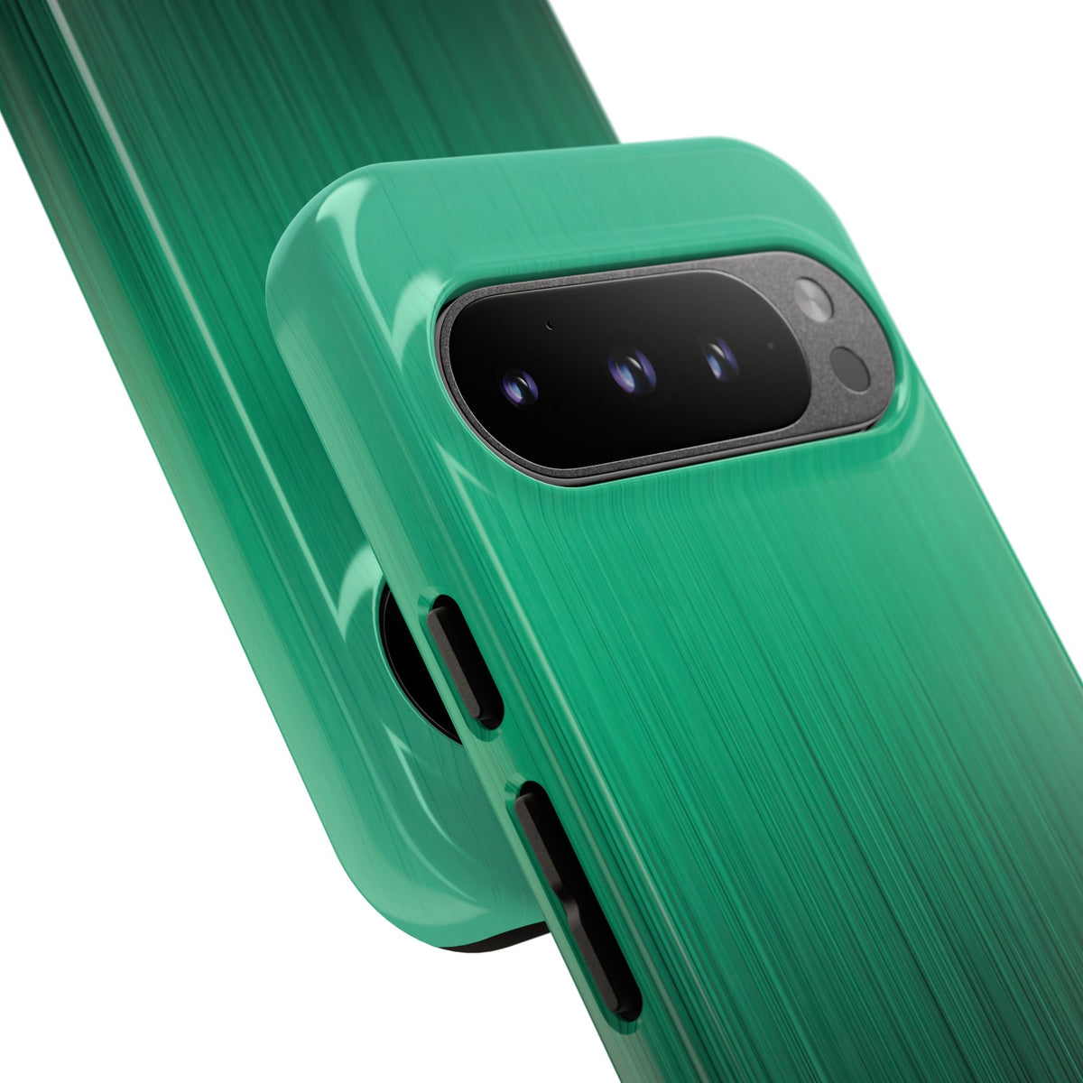 Emerald Cascade · Tough Phone Case for Pixel ·  Green