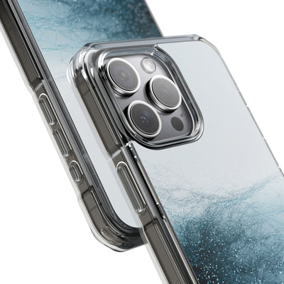Teal Impact MagSafe Phone Case for iPhone - Arctic Pulse Mesh