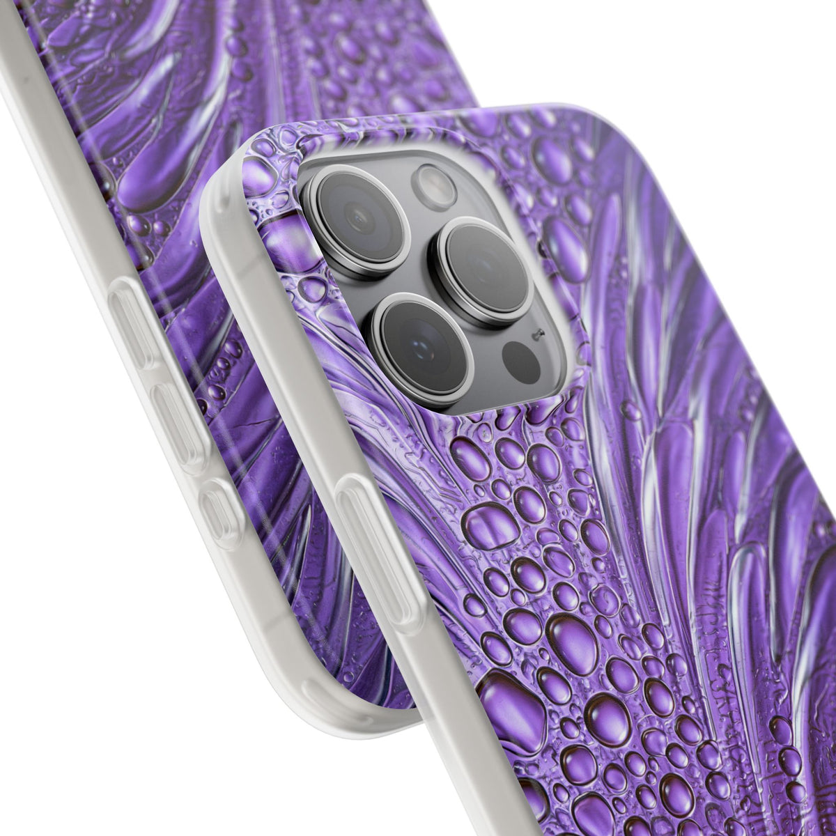 Violet Liquid Gel · Lite Phone Case for iPhone ·  Purple