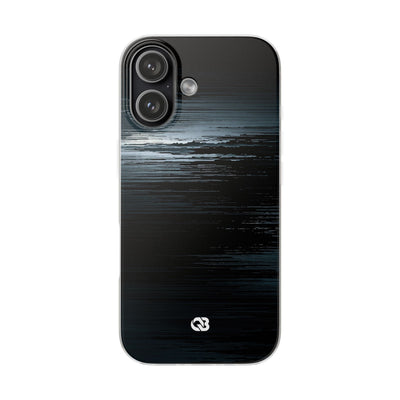 Black Lite Phone Case for iPhone - Frozen Signal Glitch