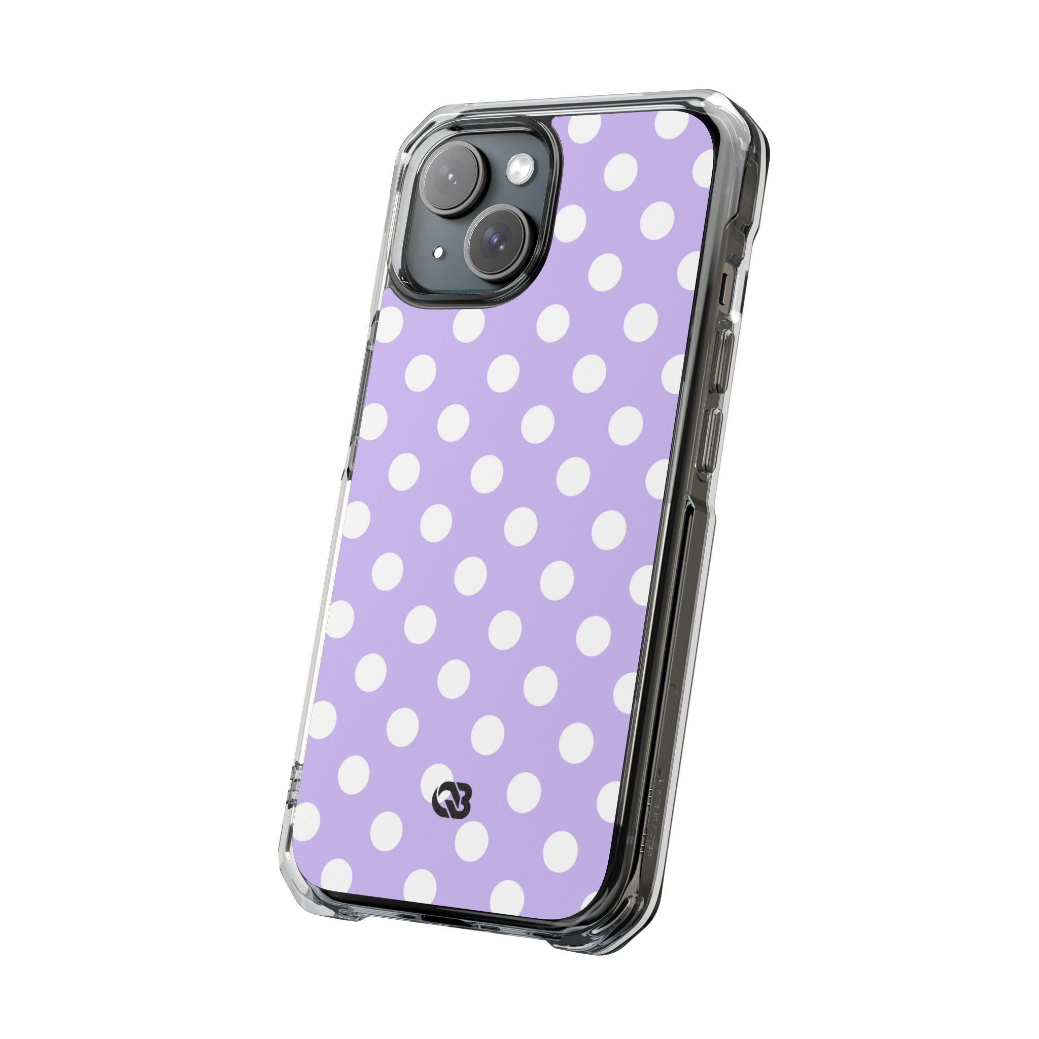 Lavender Polka Grid · Impact Phone Case for iPhone · Magsafe