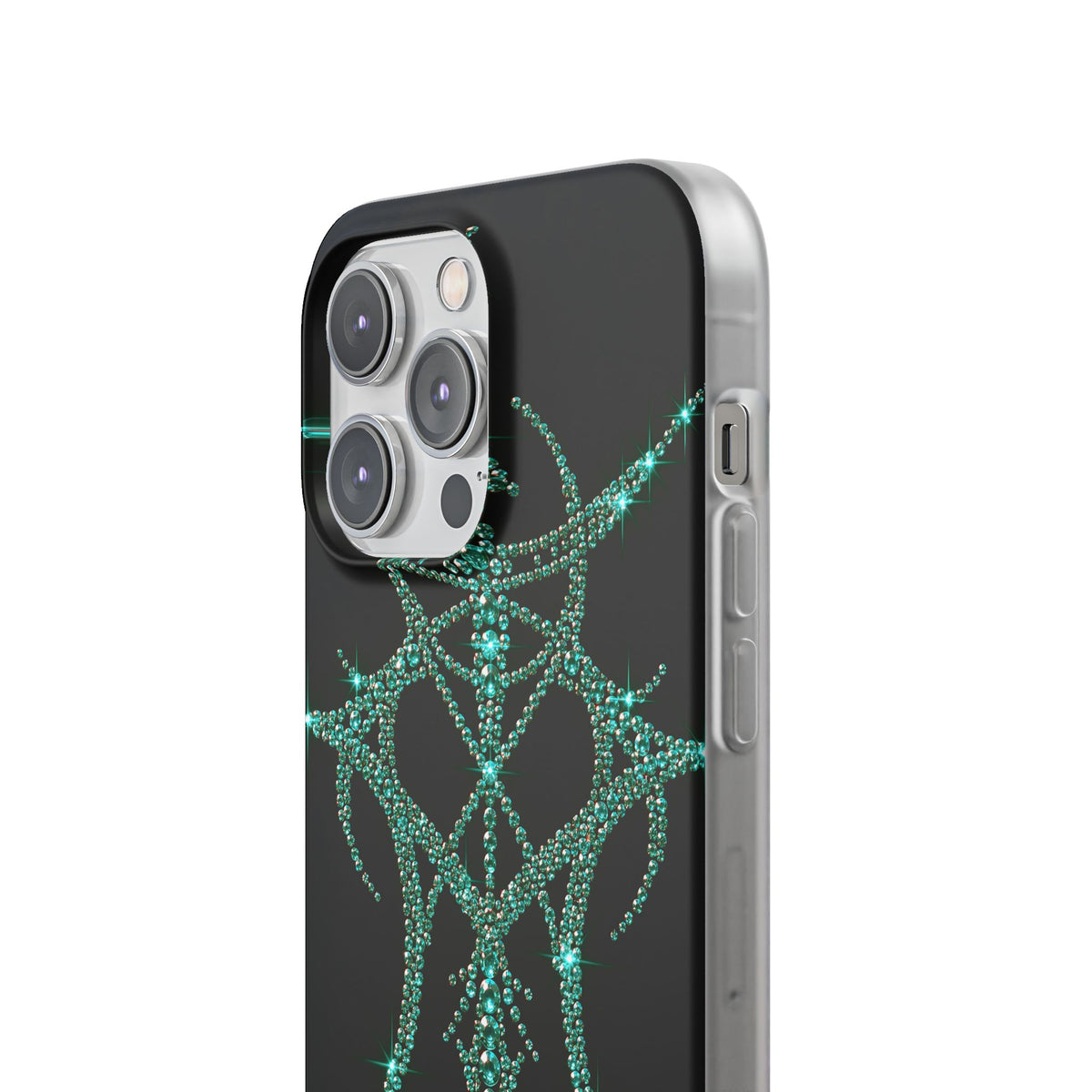 Teal Cyber Sigil · Lite Phone Case for iPhone ·  Teal