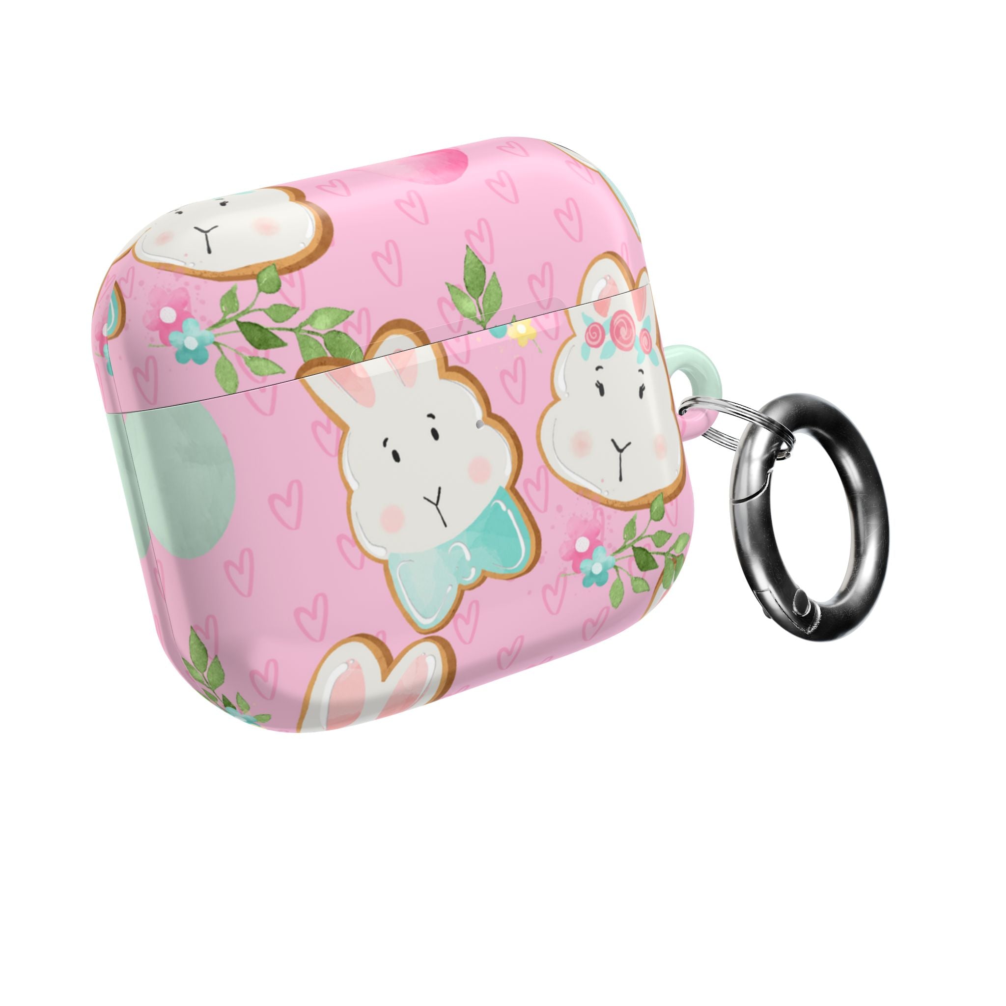 Blushing Bunny Bloom - AirPods Case