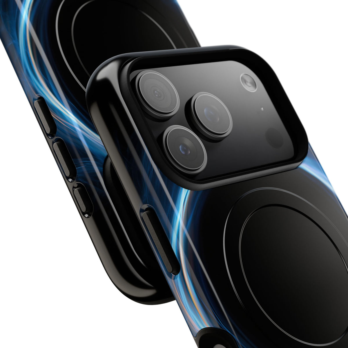 Luminous Corona · Tough 2.0 Magnetic Phone Case for iPhone · Blue