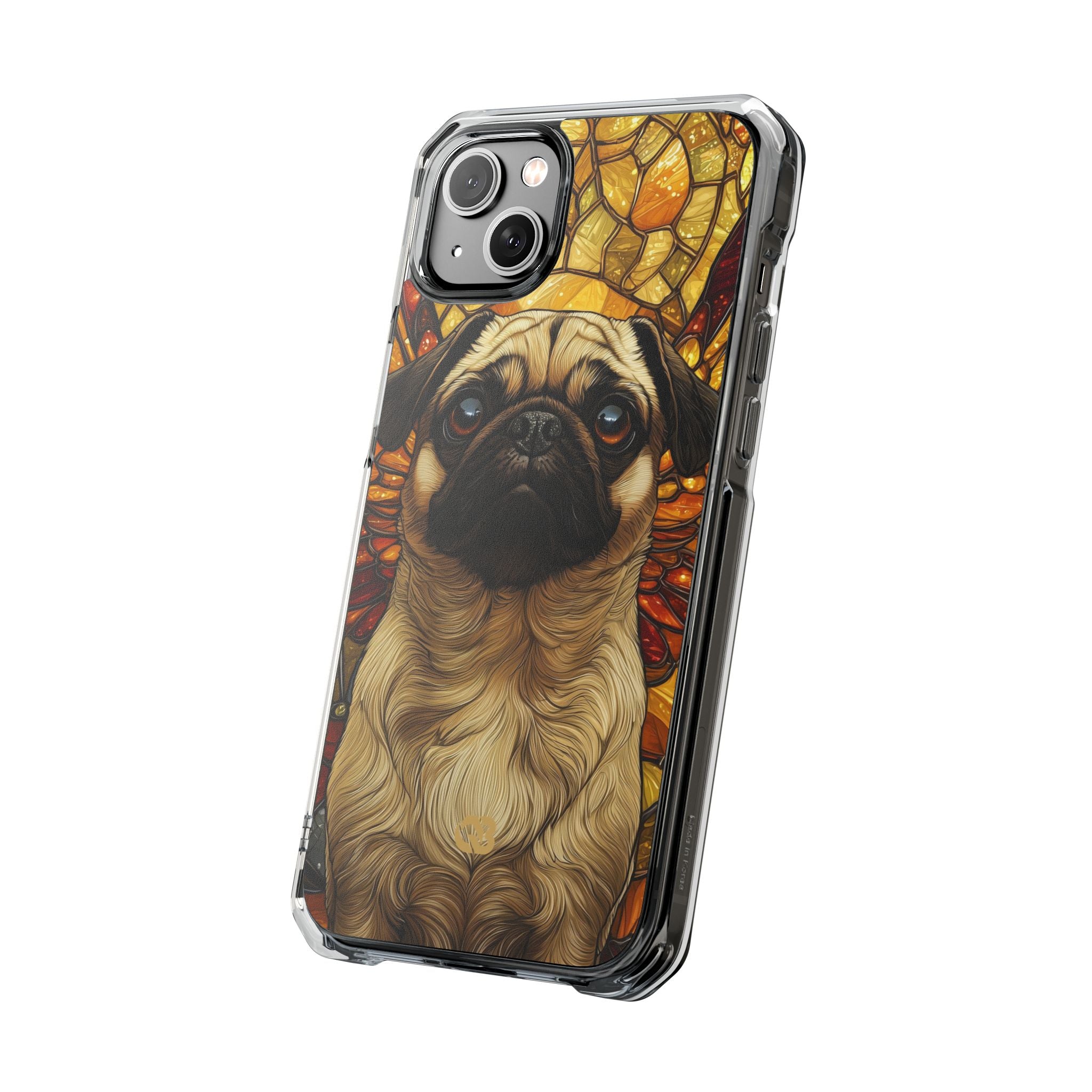 Amber Pug Divinity · Impact Phone Case for iPhone · Magsafe