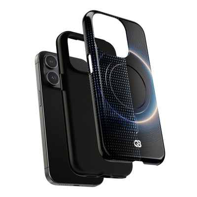 Luminous Meridian · Tough 2.0 Magnetic Phone Case for iPhone · Black