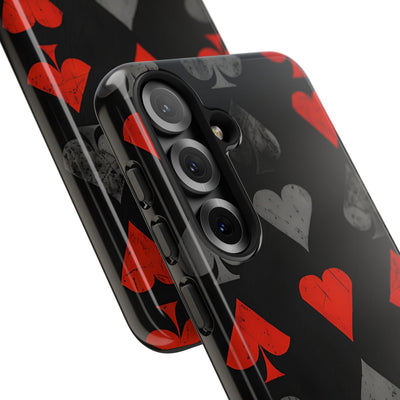 Crimson Ash Suits · Tough Phone Case for Samsung