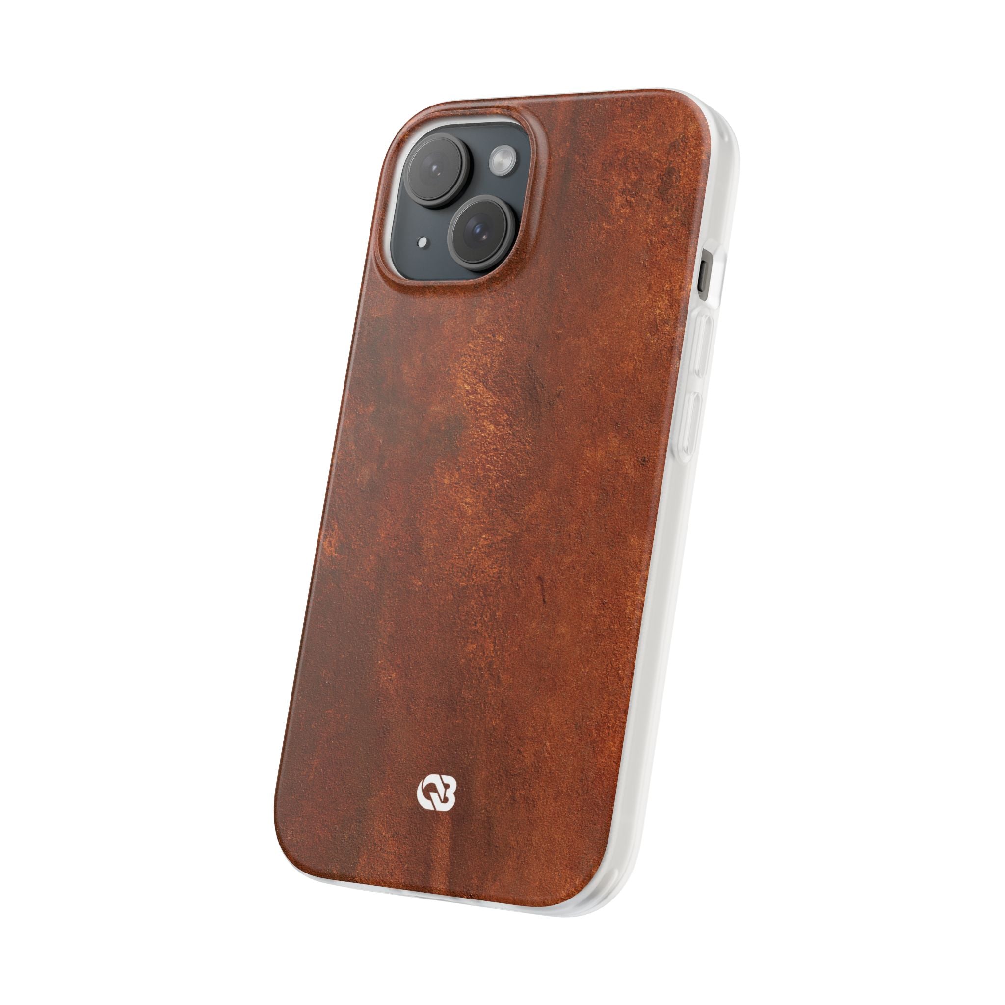 Orange Lite Phone Case for iPhone - Oxidized Iron Crust