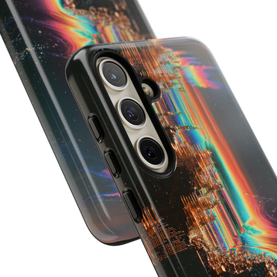 Prismatic Circuit · Tough Phone Case for Samsung · Black