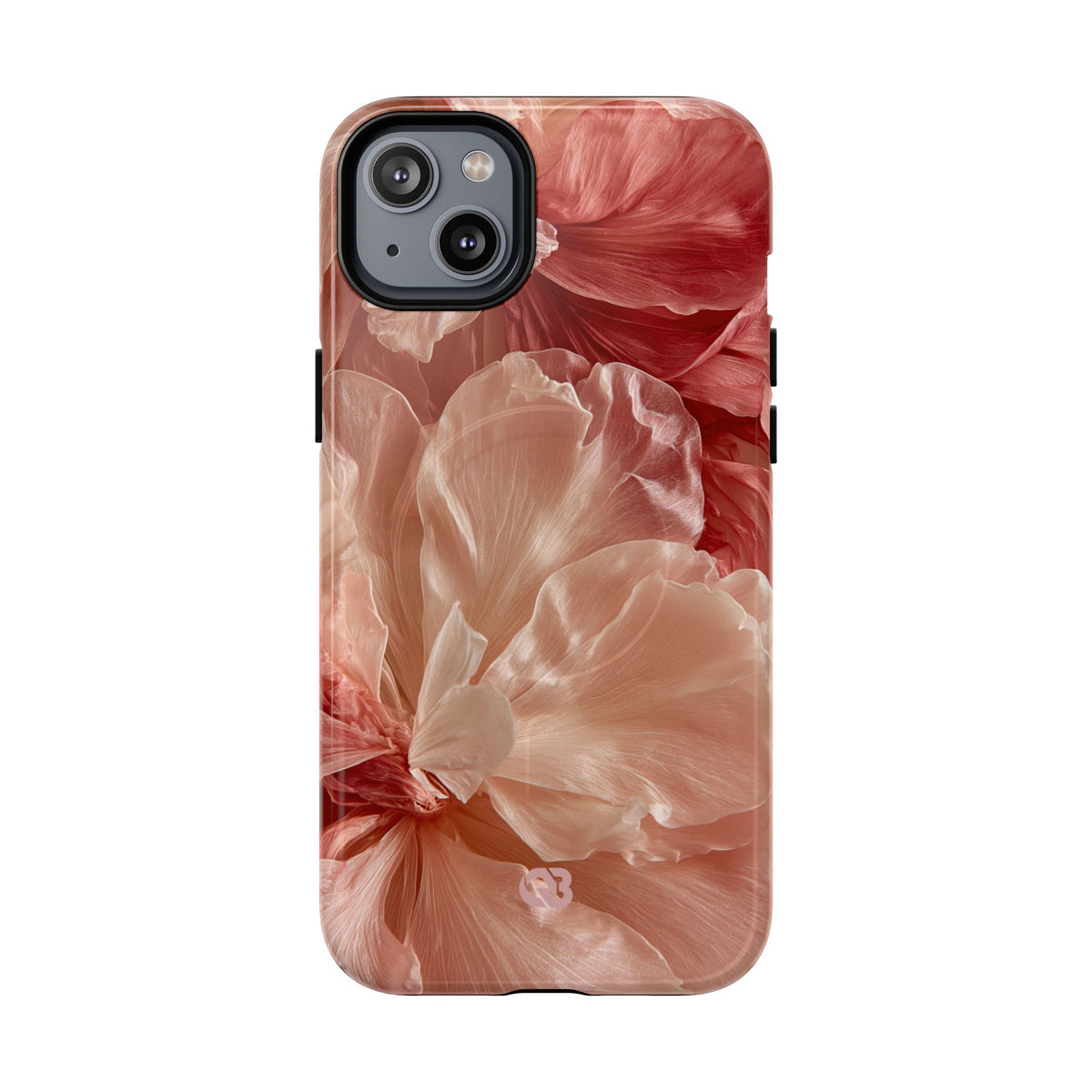 Blush Silk Bloom · Tough 2.0 Magnetic Phone Case for iPhone · Pink