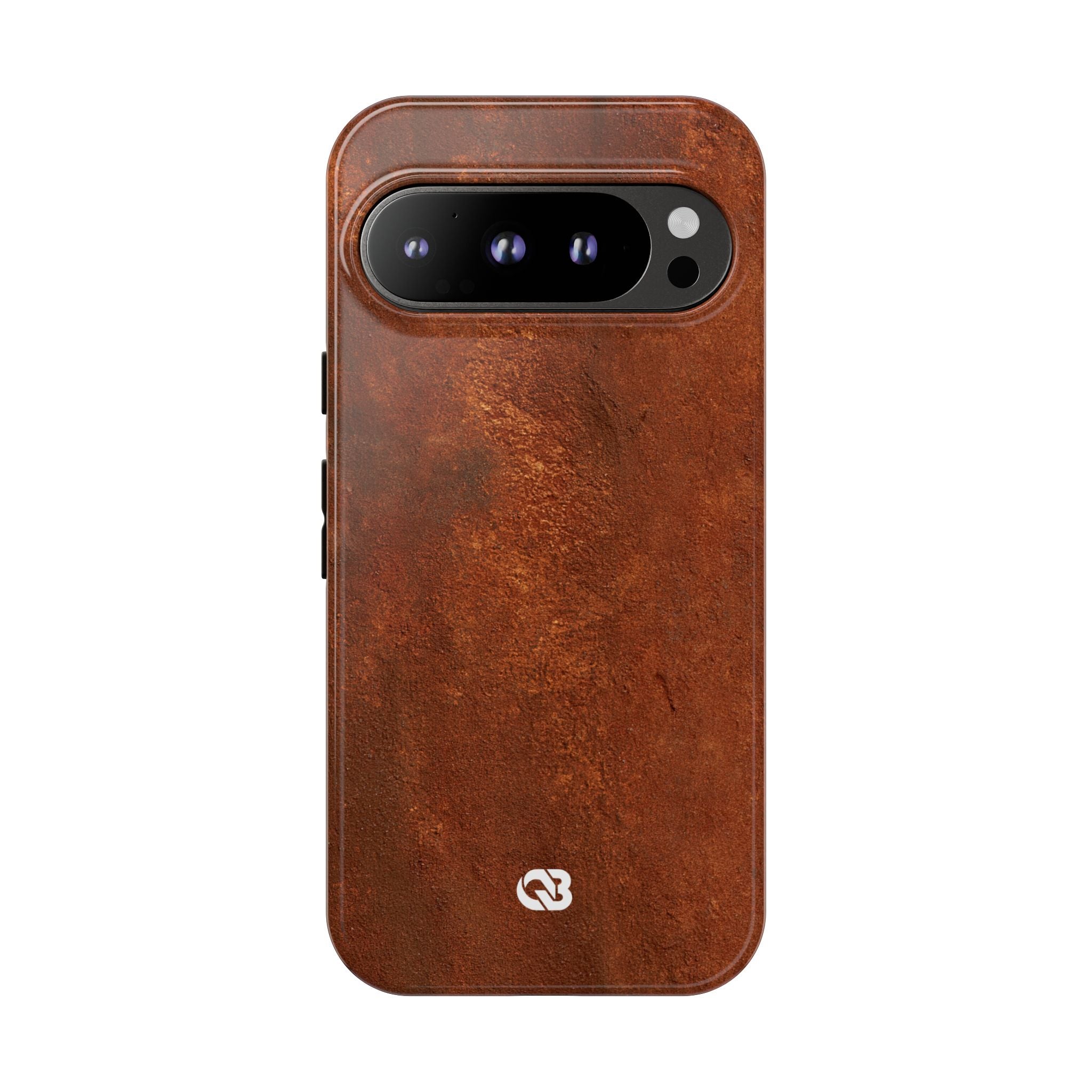 Orange Tough Phone Case for Google Pixel - Oxidized Iron Crust