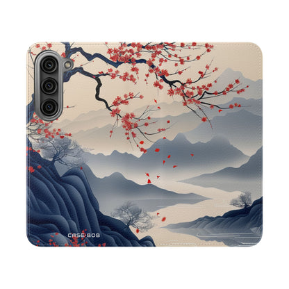 Crimson Branch Moonlight - Samsung S23 Case - Portemonnee