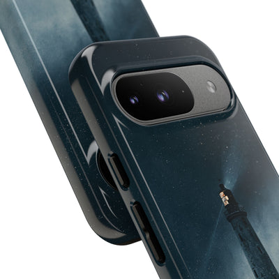 Nordic Coastal Beacon · Tough Phone Case for Pixel ·  Blue