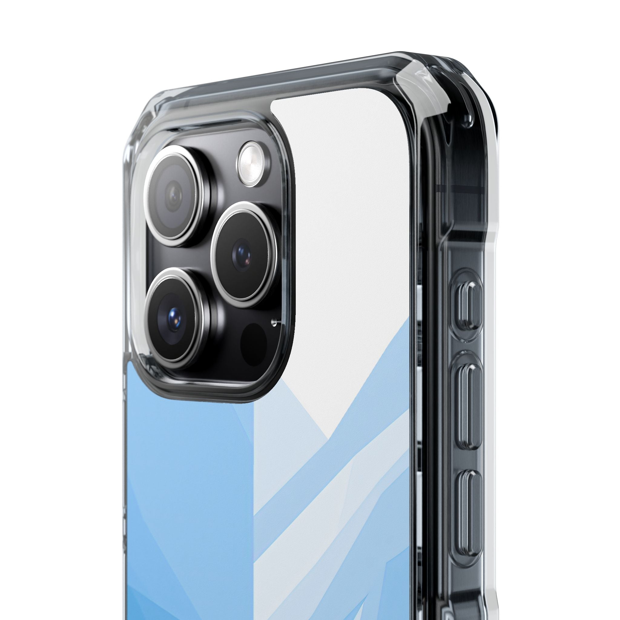 Blue Impact MagSafe Phone Case for iPhone - Arctic Glacial Ridge