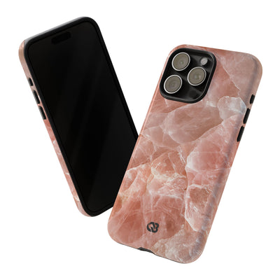 Rose Quartz Facet · Tough Phone Case for iPhone · Pink