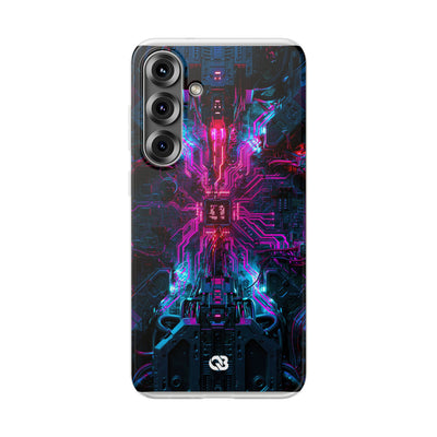 Neural Circuit Core · Lite Phone Case for Samsung · Black