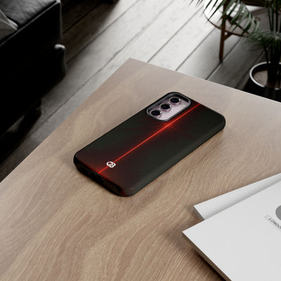 Red Tough Phone Case for Samsung - Crimson Flare Vector