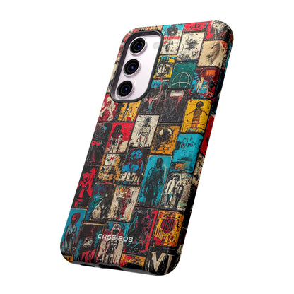 Figured Grid Samsung S23 Plus Case - Tough