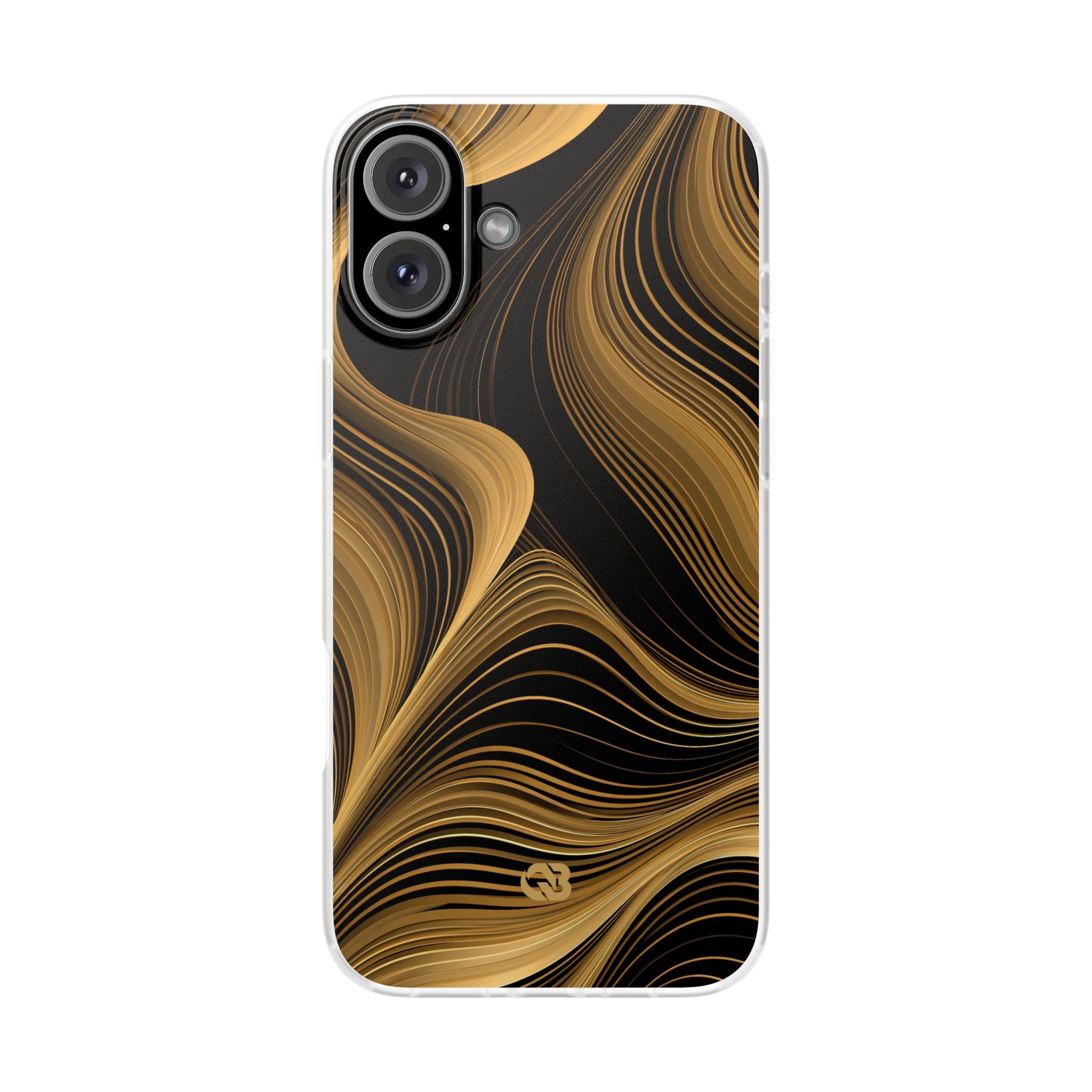 Gold Lite Phone Case for iPhone - Molten Copper Strands