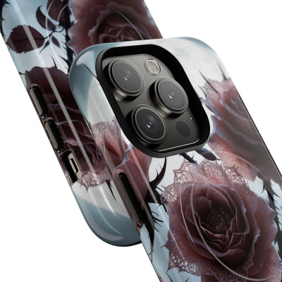 Lunar Lace Petals · Tough+ Handyhülle für iPhone · Magsafe