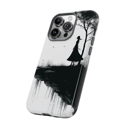 Cliffside Silhouette iPhone 14 Pro Case - Tough