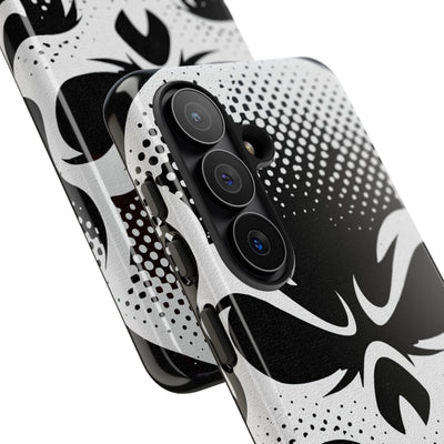 Phantom Halftone · Tough Phone Case for Samsung · Black