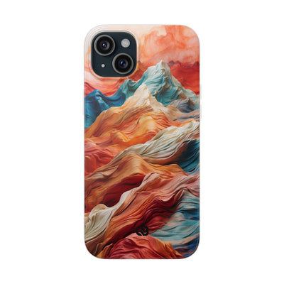 Molten Ridge Flow · Soft Phone Case for iPhone