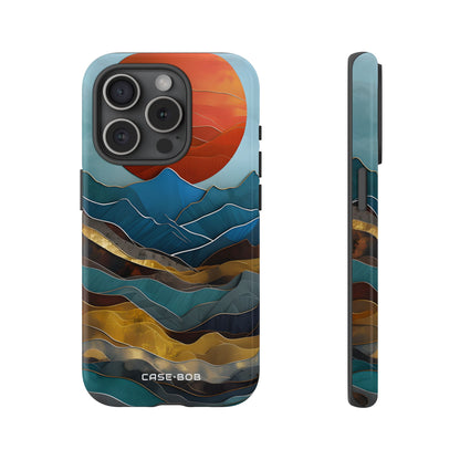 Solar Peak iPhone 15 Pro Cover - Tough