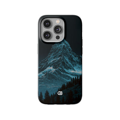 Glacial Alpine Peak · Lite Phone Case for iPhone ·  Blue
