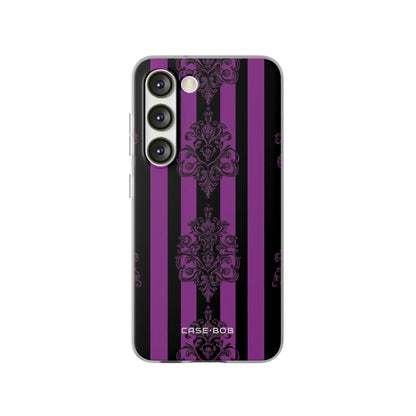 Damask Elegance Purple Samsung S23 Case - Soft