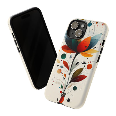 Burnt Petal Abstract · Tough