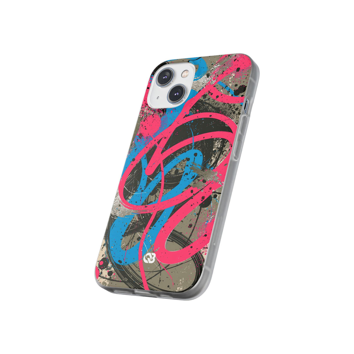 Cyber Splatter Flow · Lite Phone Case for iPhone ·  Pink
