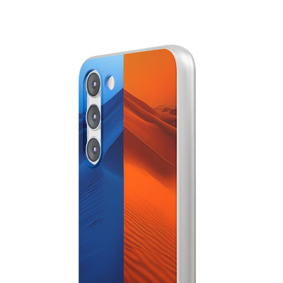 Split Dune Horizon · Soft Phone Case for Samsung