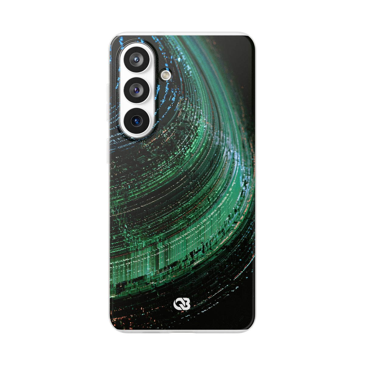 Orbital Data Stream · Lite Phone Case for Samsung · Green