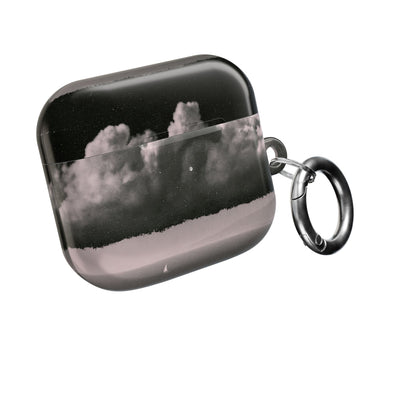 Crimson Horizon · Hard Case for AirPods & AirPods Pro · Black