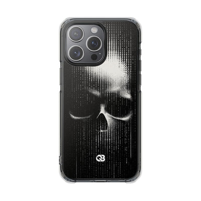 Raster Phantom · Clear Impact Magnetic Phone Case for iPhone ·  Black