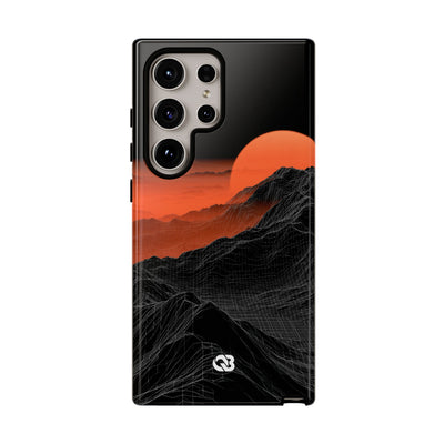 Solar Ridge Mesh · Tough Phone Case for Samsung · Black