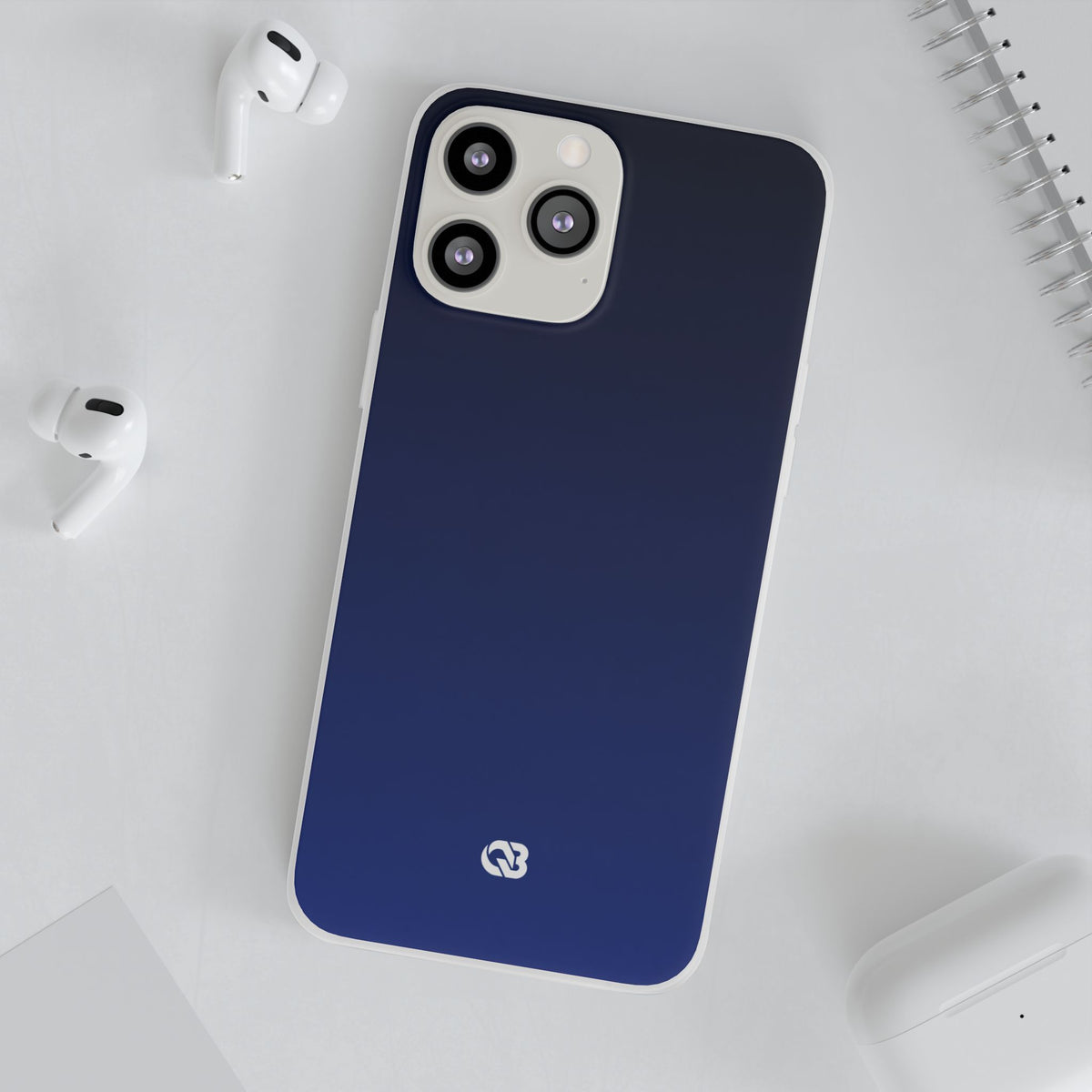 Midnight Cobalt Gradient · Lite Phone Case for iPhone ·  Blue
