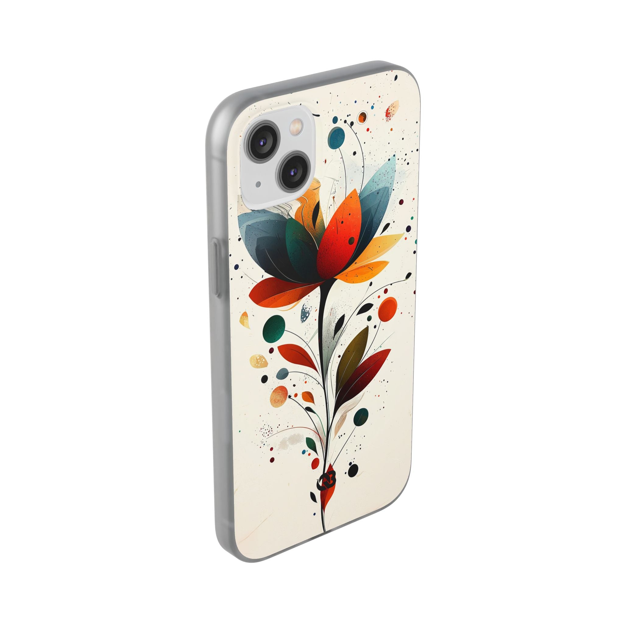 Burnt Petal Abstract · Soft