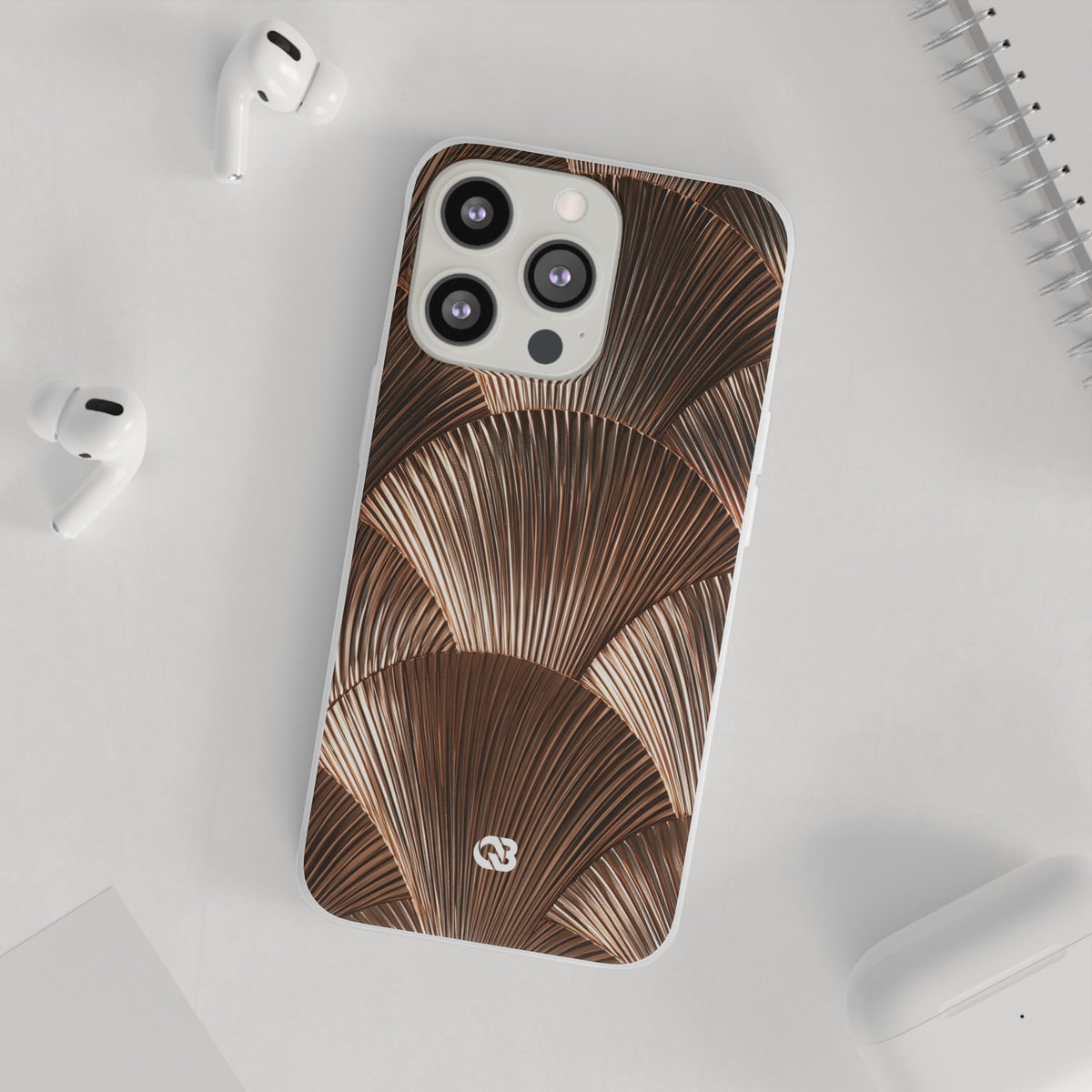 Rose Gilded Fan · Lite Phone Case for iPhone ·  Gold