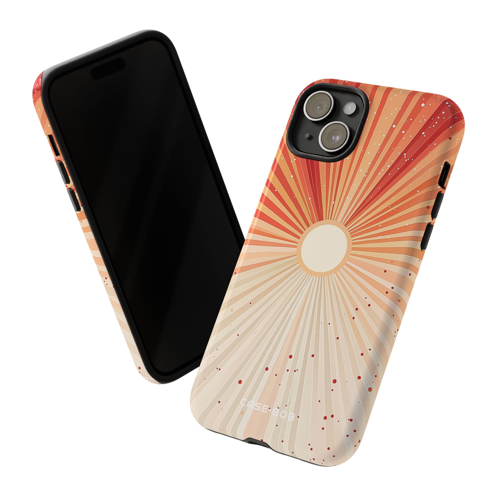 Solar Bloom iPhone 15 Plus Cover - Tough