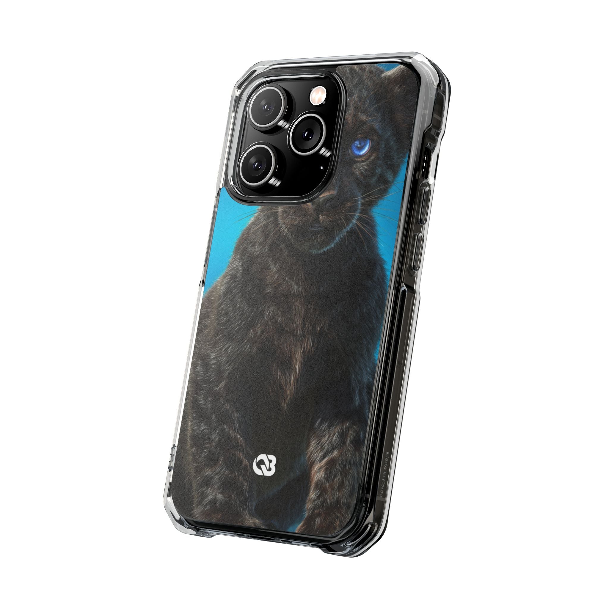 Sapphire Gaze Panther · Impact Phone Cover for iPhone · Magsafe