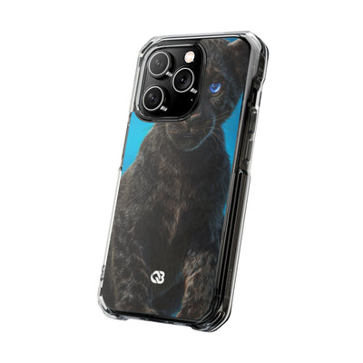 Sapphire Gaze Panther · Impact Phone Cover for iPhone · Magsafe