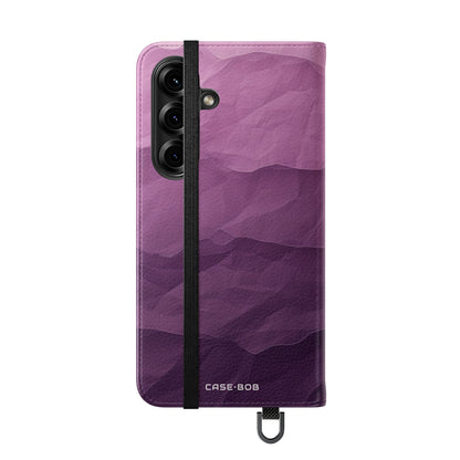 Lavender Waves - Samsung S25 Case - Wallet